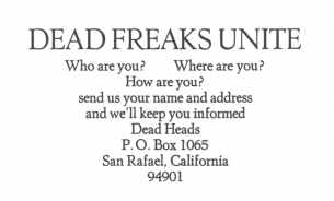 Dead Freaks Unite